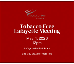 4-24-26 Lafayette Tobacco Free